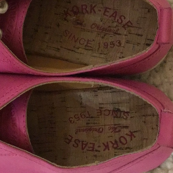 KORK-EASE SNEAKERS TENNIES, PINK 7.5M - Picture 4 of 8